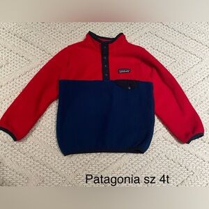 Boys Patagonia Fleece size 4t